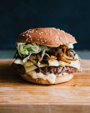 Mediterranean Style Smash Burgers