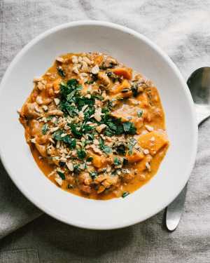 Sweet Potato Peanut Stew