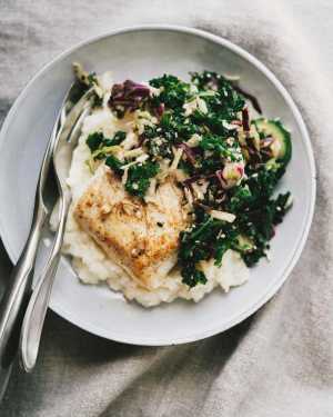 Pan Seared Sea Bass