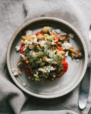 Mediterranean Stuffed Peppers
