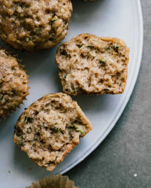 Banana Zucchini Muffins