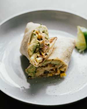 Sonoran Chicken Wraps w/ Street Corn Relish