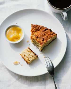 Citrus Breakfast Cake w/ Citrus Curd