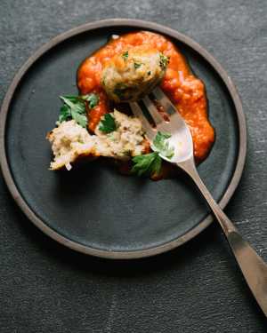 Anytime Baked Chicken Meatballs