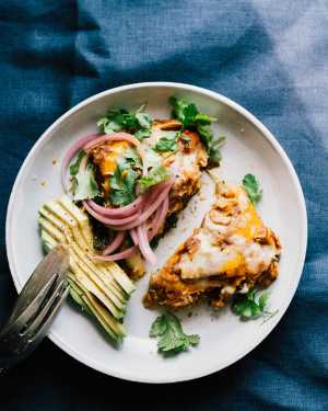 Layered Enchilada Bake