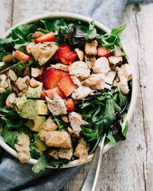 Springy Strawberry Salad