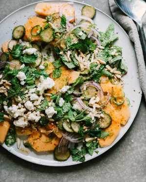 Cantaloupe Salad