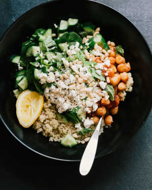 Spiced Chickpea Bowls