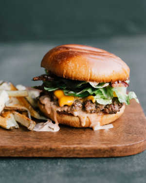 Smash Burgers w/ Special Sauce & Oven Fries