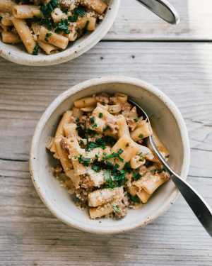 One-pot “Hamburger Helper”