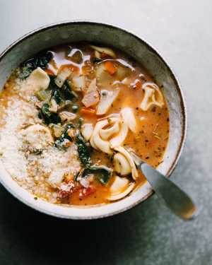 Italian Tortellini Soup