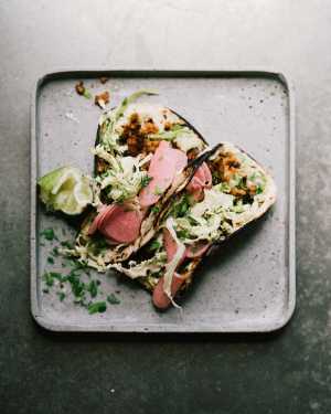 Lentil Cauli Taco "Meat"