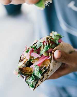 Fall Tacos w/ Jalapeno Cashew Crema