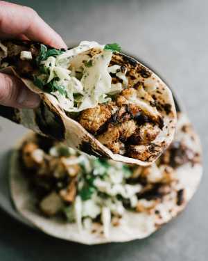 Chili Cauliflower Tacos
