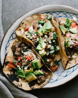 Steak Street Tacos w/ Pico de Gallo