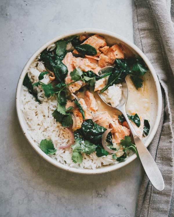 Miso Coconut Salmon