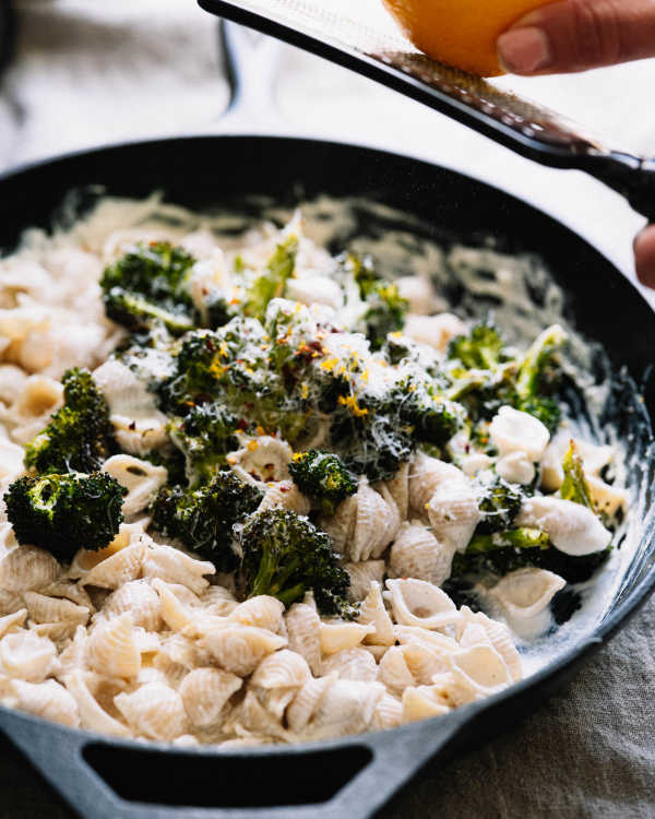 Ricotta Pasta w/ Roasted Broccoli