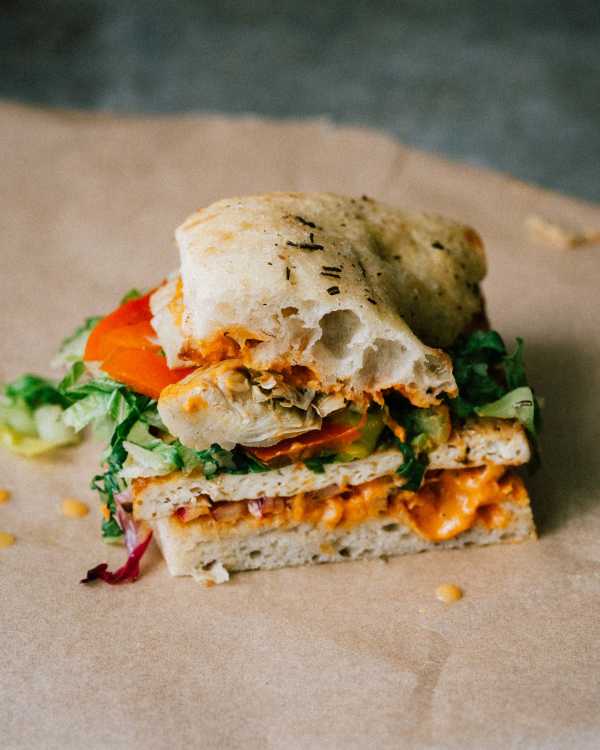 Focaccia Veggie Picnic Sams