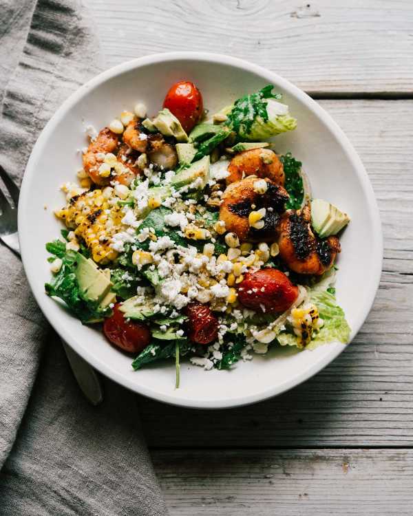 Summer Grilled Cobb Salad