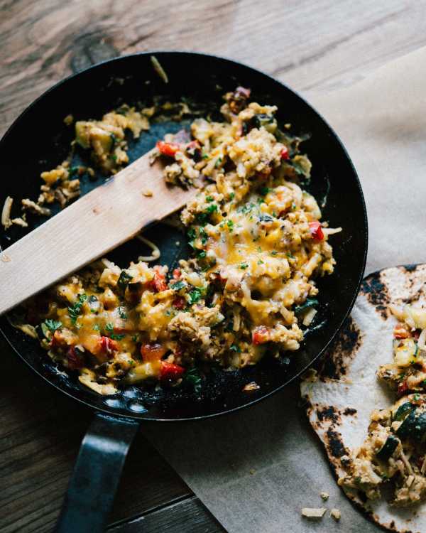 Skillet Hashbrown Scramble