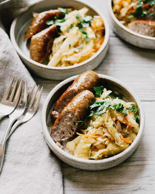 Kielbasa & Quick ‘Kraut