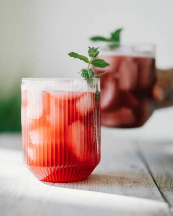 Batched Cranberry Cocktail