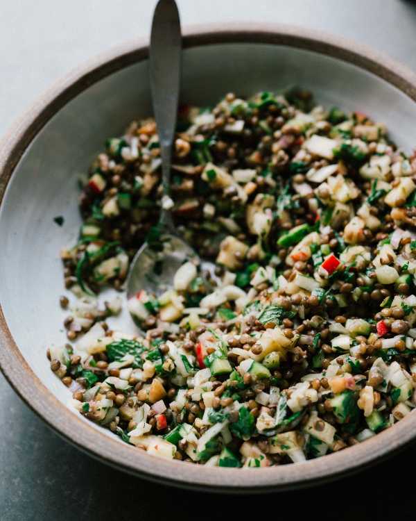 Crunchy Lunchy Lentils