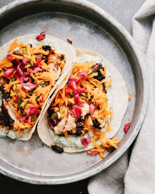 Moroccan Salmon Tacos
