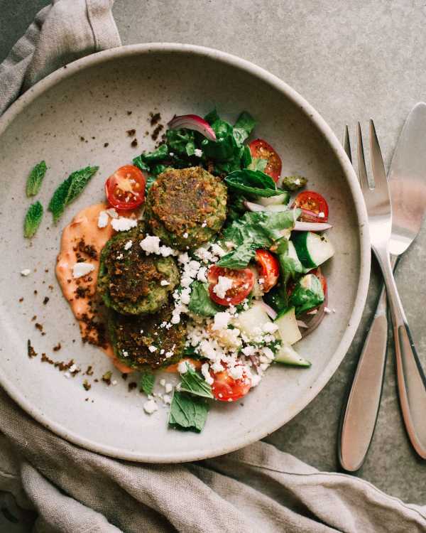 Spring Pea Falafel