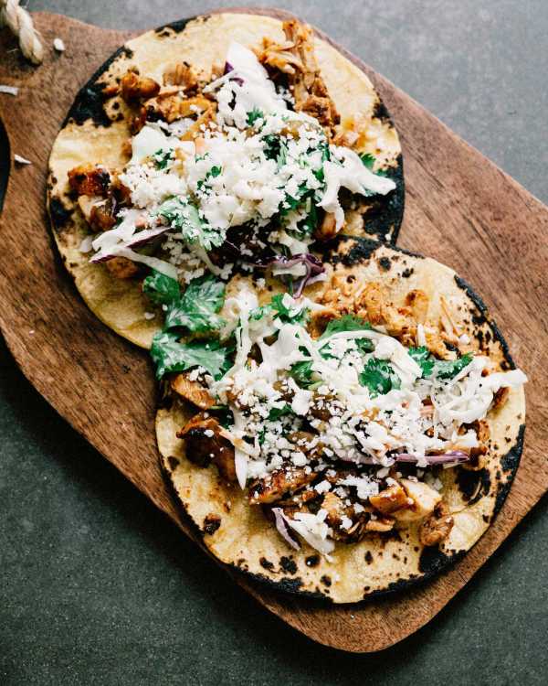 Chicken Street Tacos w/ Homemade Salsa