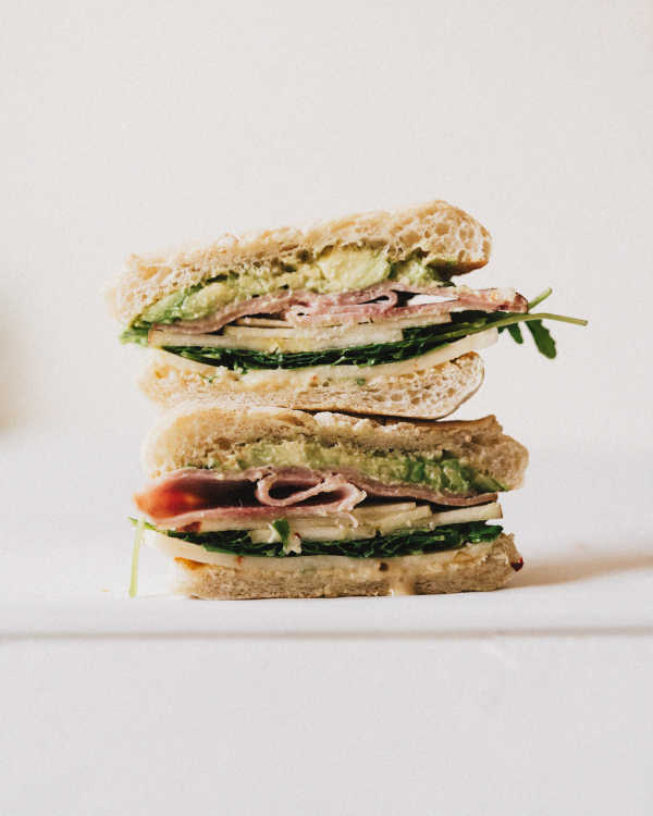 Turkey, Havarti & Apple Sandwiches