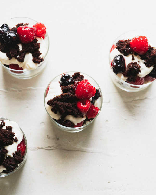 Chocolate & Berry Parfaits