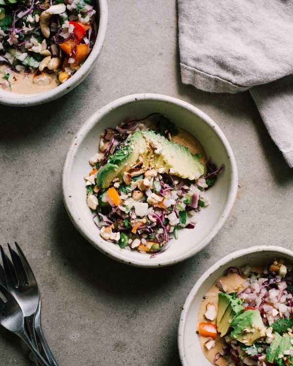 Thai Cauliflower Rice Bowls