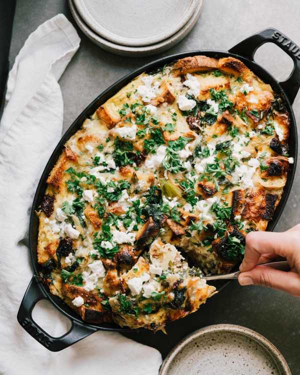 Mediterranean Breakfast Strata