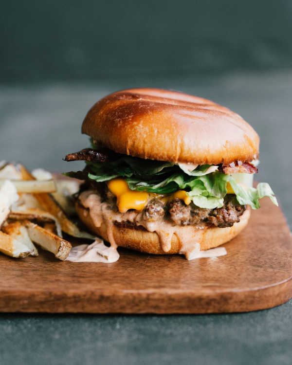 Smash Burgers w/ Special Sauce & Oven Fries