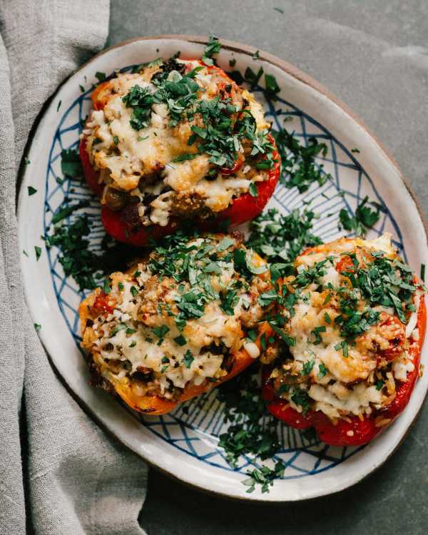 Italian Sausage Stuffed Peppers