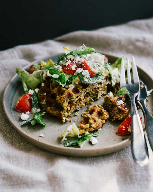 Falafel Waffle