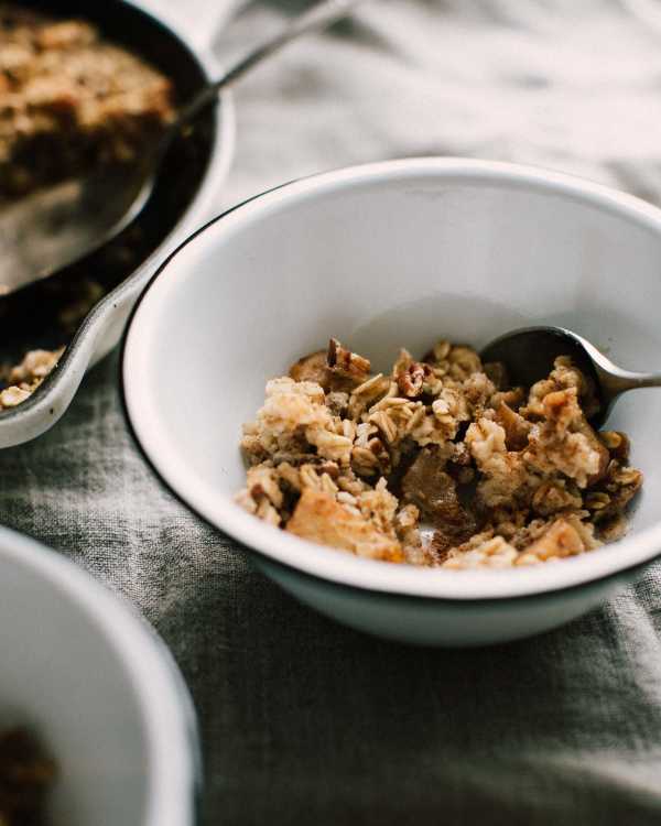 Cinnamon Baked Apple Oatmeal