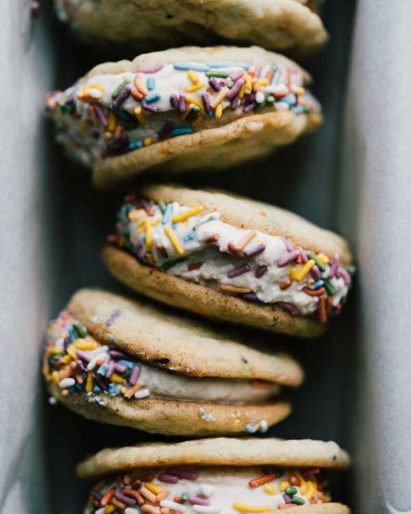 Funfetti Ice Cream Sandwiches