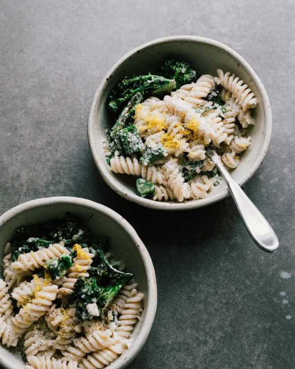 Broccolini & Parmesan Pasta