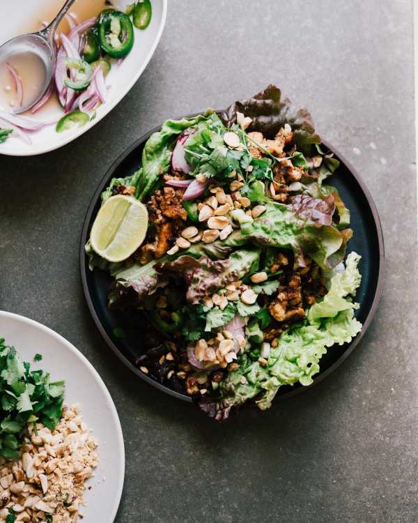 Tofu Lettuce Wraps