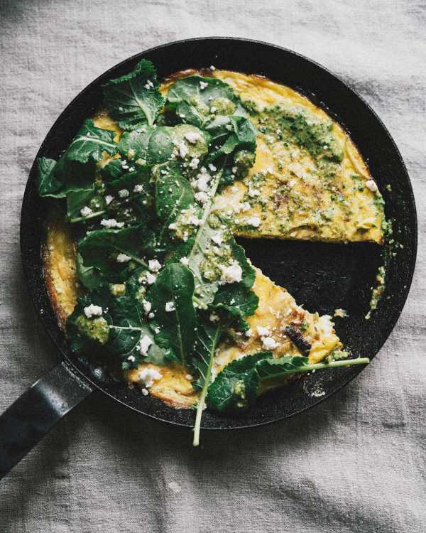 Leek & Potato Skillet Frittata
