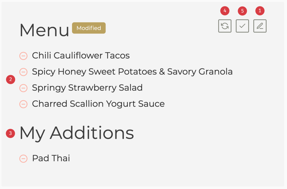 SKCC Menu example