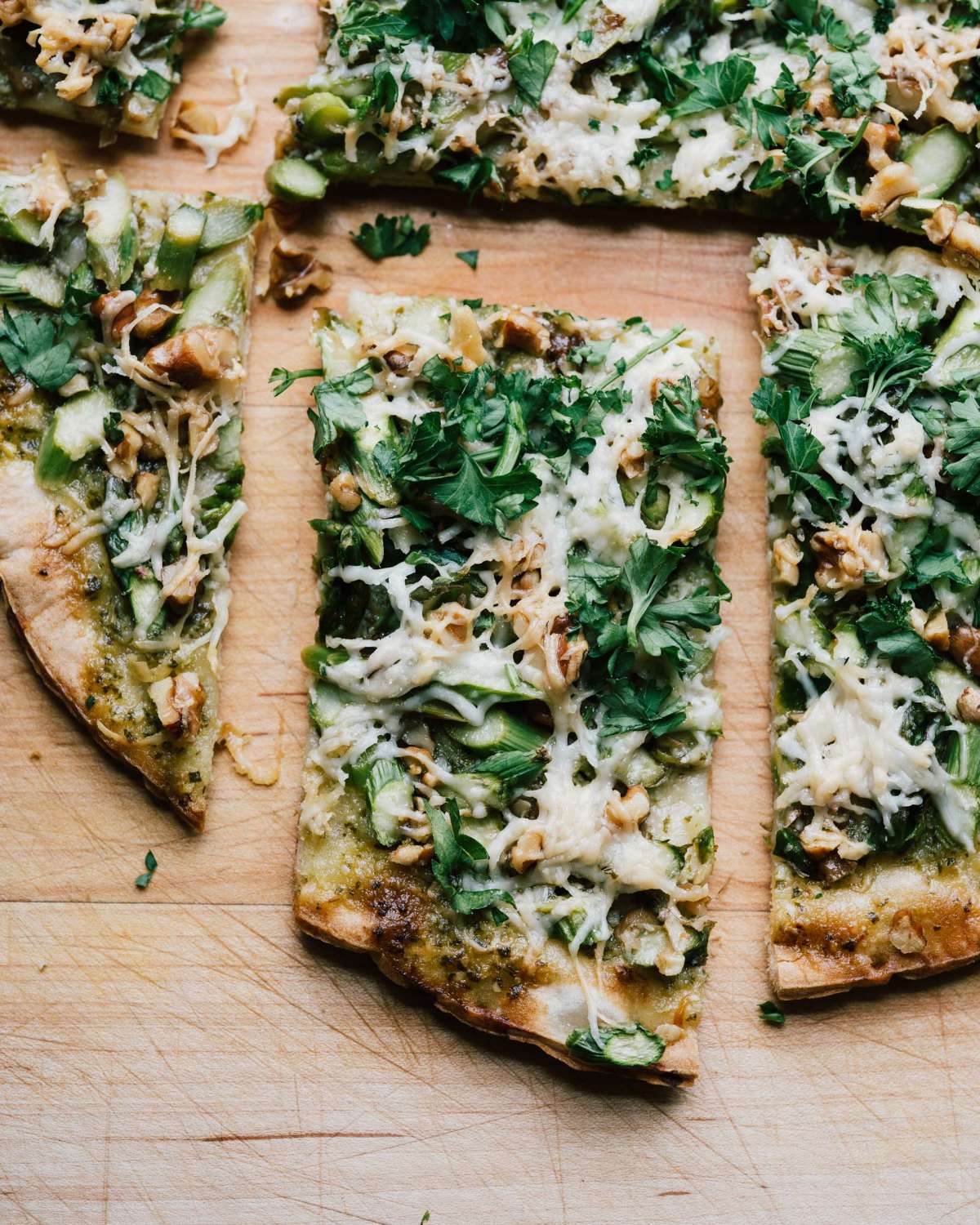 Shaved Asparagus Pizza