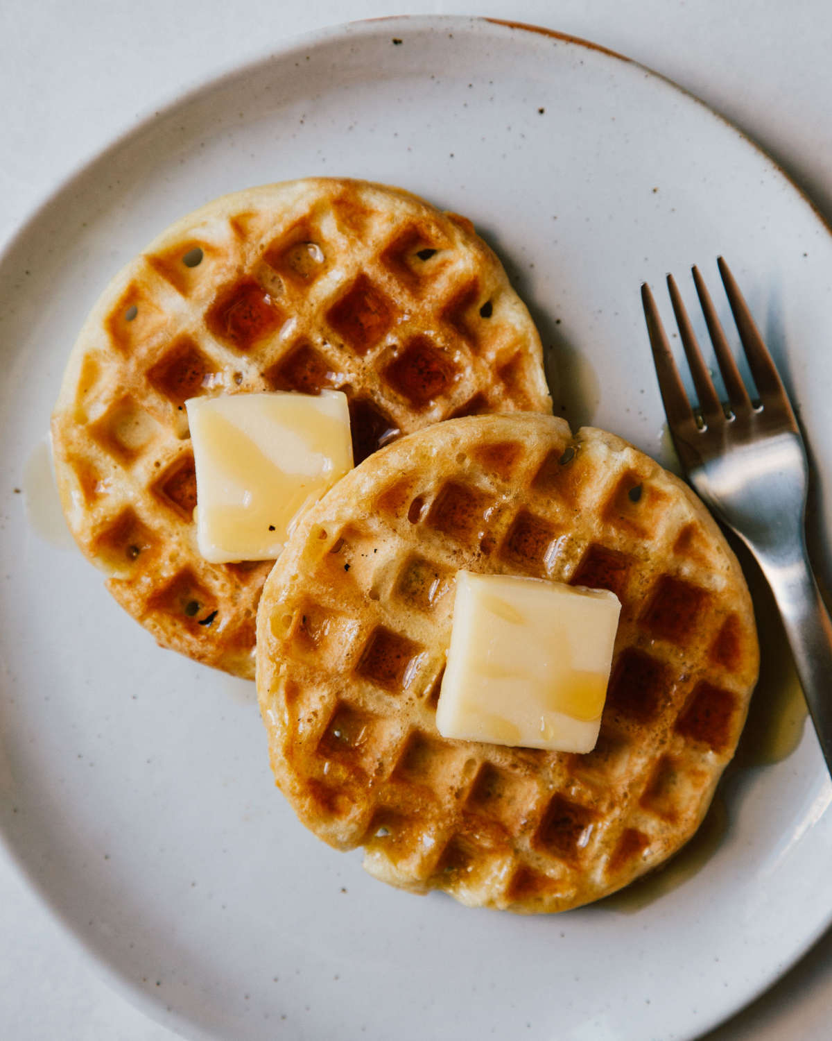 Olive Oil & Brown Sugar Waffles