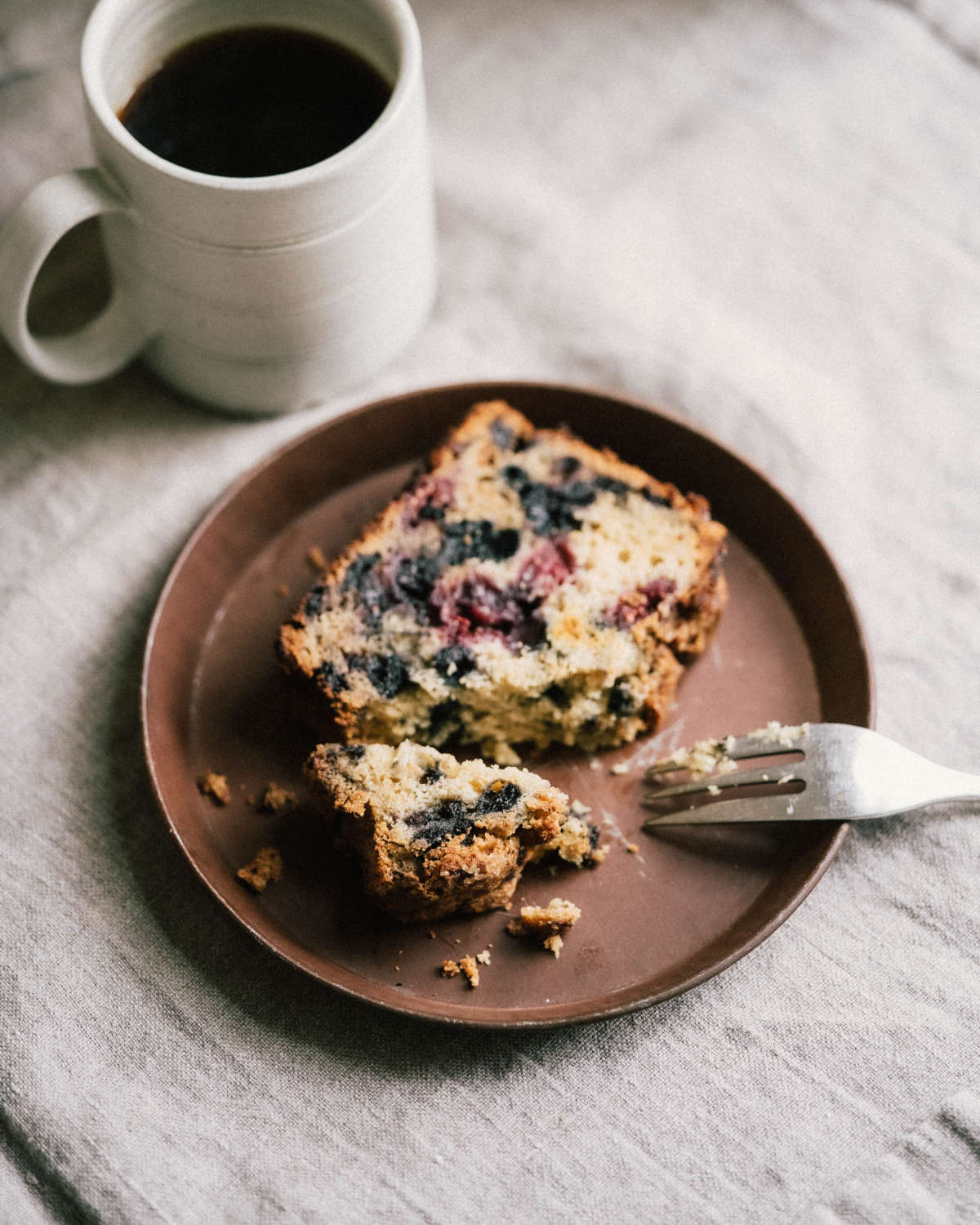 Buttermilk Berry Muffin Loaf