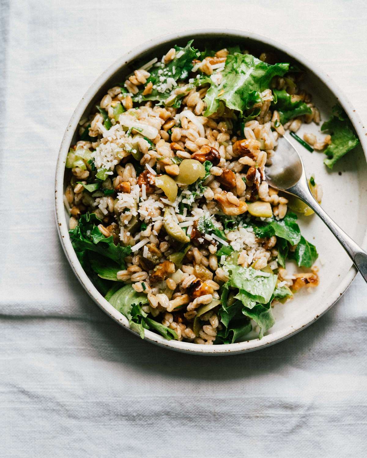 Farro & Green Olive Salad