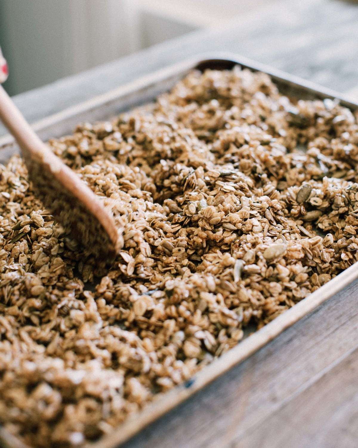 Seedy Olive Oil Granola