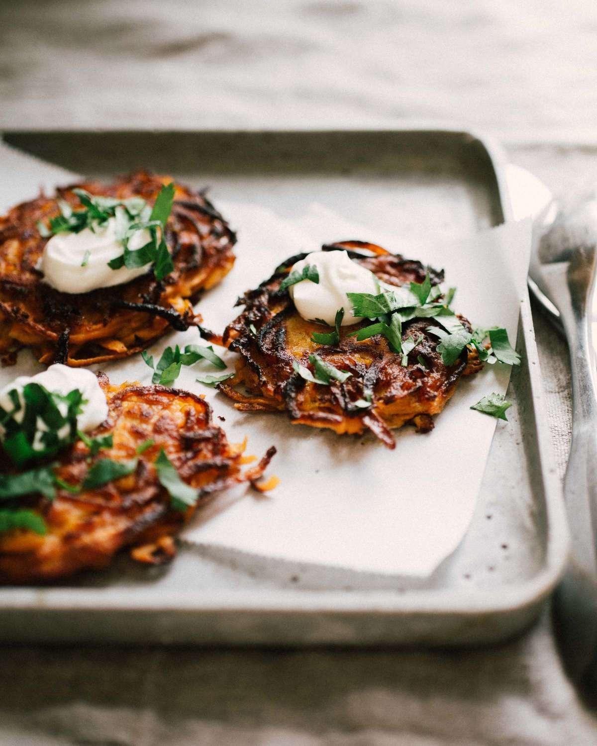 Sweet Potato Latkes