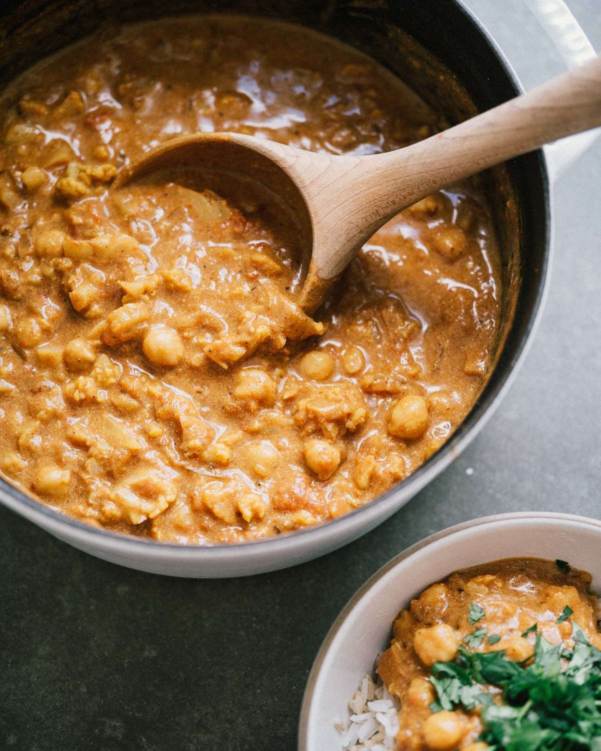 Cauliflower & Chickpea Curry